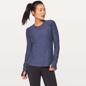 Lululemon Runderful Long Sleeve Soft Stretchy Lightweight Top